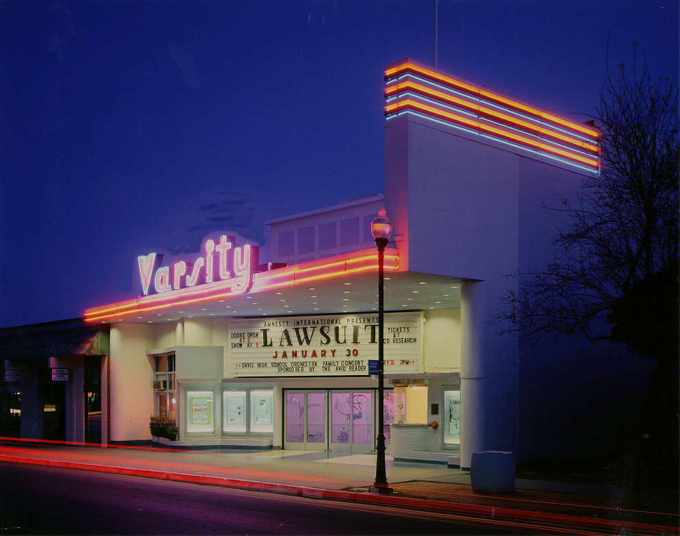 Varsity Theater, Davis, CA Restoration